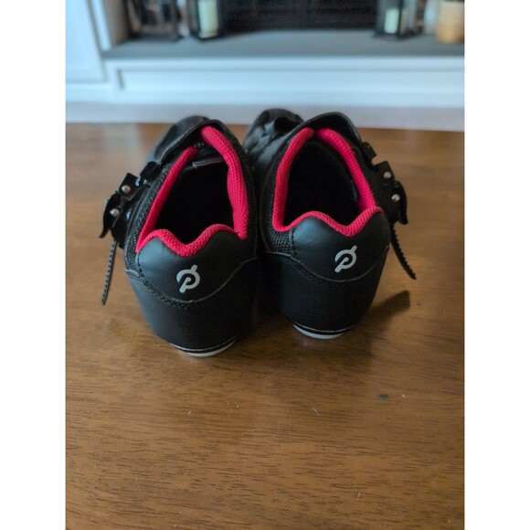 EUC Peloton cycling bike shoes with look delta cleats EU 38 US women's 7 - Picture 4 of 7